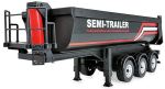 Amewi Dreiachs-Sattelauflieger +Kippmulde 1:18 RTR anthrazit