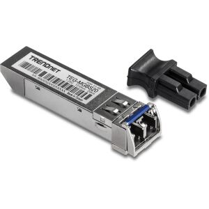Trendnet TEG-MGBS20 Netzwerk Medienkonverter 1250 Mbit/s 1310 nm Einzelmodus Schwarz, Edelstahl