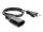 DELOCK Eurosteck. Verläng. CEE7/16 St/Bu 2x 0,75mm schwarz