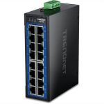 TRENDnet Industrial Switch 16-Port Gbit DIN-Rail