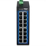 TRENDnet Industrial Switch 16-Port Gbit DIN-Rail