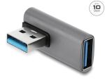 DELOCK Adapter 10Gbps USB-A St > Bu rechts gew. Aluminiumgeh