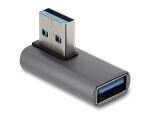 DELOCK Adapter 10Gbps USB-A St > Bu rechts gew. Aluminiumgeh