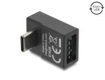 DELOCK Adapter 2.0ßUSB-C St > Easy USB-A Bu oben gewinkelt