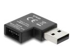 DELOCK Adapter 2.0 USB-A St > Easy USB-A Bu links gewinkelt