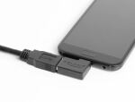 DELOCK Adapter 2.0 USB-C St > Easy USB-A Bu gewinkelt