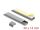 DELOCK Kabelkanal selbstkleb, Schiebedeckel 30x14mm 1m grau