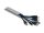DELOCK Kabelkanal selbstkleb, Schiebedeckel 30x14mm 1m grau
