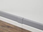 DELOCK Kabelkanal selbstkleb, Schiebedeckel 40x19mm 1m grau