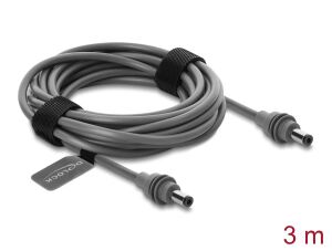 DELOCK DC 5,5 x 2,1mm > DC 5,5 x 2,1mm Kabel 3m grau