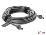 DELOCK DC 5,5 x 2,1mm > DC 5,5 x 2,1mm Kabel 10m grau