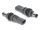DELOCK USB-C Bu > DC 5,5 x 2,1mm Adapter grau