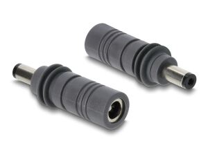 DELOCK DC 5,5 x 2,1mm > DC 5,5 x 2,1mm Adapter grau