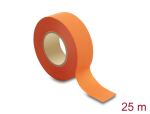 DELOCK Gewebeklebeband 25mx25mm reißbar selbstklebend orange