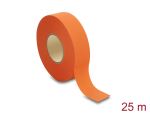 DELOCK Gewebeklebeband 25mx25mm reißfest selbstkleb. orange