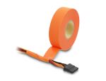 DELOCK Gewebeklebeband 25mx25mm reißfest selbstkleb. orange
