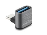 DELOCK Adapter 10Gbps USB-C St > USB-A Bu Aluminiumgehäuse