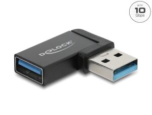 DELOCK Adapter 10Gbps USB-A St > Bu links gewinkelt