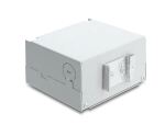 DELOCK LWL Patchfeld 6 Port für SC Dupl/LC Quad grau Metall
