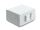 DELOCK LWL Patchfeld 6 Port für SC Dupl/LC Quad grau Metall