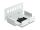 DELOCK LWL Patchfeld 6 Port für SC Simpl/LC Dupl grau Metall