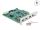 DELOCK PCI Express x4 Karte >4x USB 5Gbps USB-A Quad Channel