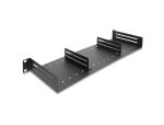 DELOCK 19" 1HE Fachboden, 2 verstellb. Trennstegen max. 6kg