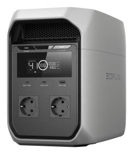 EcoFlow DELTA 3 Classic Tragbare Power Station 5 Lithium Manganese Iron Phosphate (LMFP) 2400 W 12,1 kg