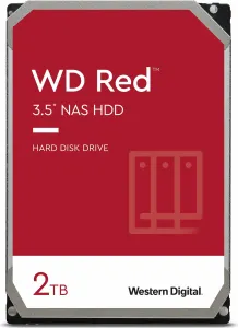 Western Digital WD Red 2TB, 24/7, 512e / 3.5" / SATA 6Gb/s Generalüberholt