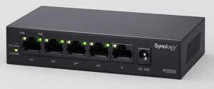 Synology Switch 5x RJ-45-1GbE-Ports PS500