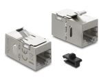 DELOCK Keystone Modul Kupplung RJ45 Buchse > Buchse Cat.6A