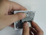 DELOCK Keystone Modul Kupplung RJ45 Buchse > Buchse Cat.6A