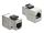 DELOCK Keystone Modul Kupplung RJ45 Buchse >Buchse Cat.6A