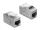 DELOCK Keystone Modul Kupplung RJ45 Buchse > Buchse Cat.6A