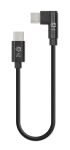 MANHATTAN USB-C-Ladekabel 1x 90°Winkel 60 W 20 cm...