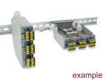 DELOCK LWL Patchfeld 6 Port für SC Duplex/LC Quad grau