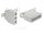DELOCK LWL Patchfeld 6 Port für SC Duplex/LC Quad grau