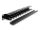 DELOCK 19" Kabelmanagement Rangierpanel mit Bürste 1HE schw.