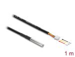 DELOCK Temperaturfühler-Kab mit 3Pin Pfostenbu DS18B20 1m
