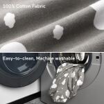 Momcozy - Stillkissen verstellbar Wolke/grau