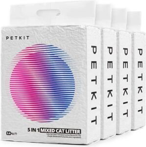 Petkit Katzenstreu Mix (5 in 1) | 4 Beutel