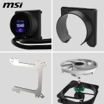 MSI MPG CORELIQUID P22 240 Computerkühlsystem Prozessor All-in-One-Flüssigkeitskühler 12 cm Schwarz