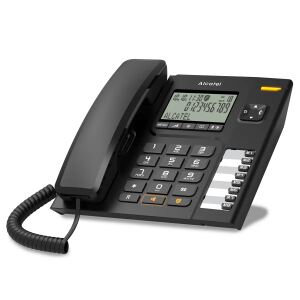 Alcatel T78 Anrufer-Identifikation Schwarz