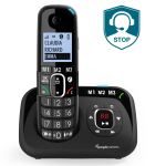 amplicomms BigTel 1580 schwarz Grosstastentelefon