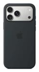 Apple Silikon Case iPhone 17 Pro Max mit MagSafe (schwarz)