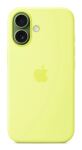 Apple Silikon Case iPhone 17 mit MagSafe (neongelb)