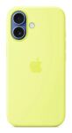 Apple Silikon Case iPhone 17 mit MagSafe (neongelb)