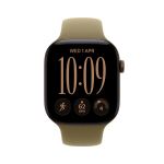 Apple Watch Series 12 GPS 46mm dark bronze Aluminium Case olive Sport Band M/L