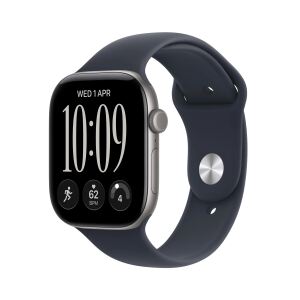 Apple Watch Series 12 GPS + Cellular 46mm space grey AluminiumCase navy blue M/L