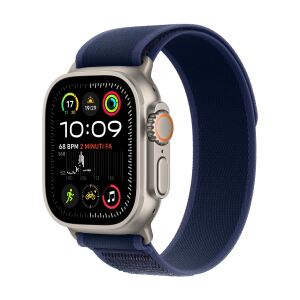 Apple Watch Ultra 2 Titanium Cellular 49mm natur (Trail Loop blau) S/M